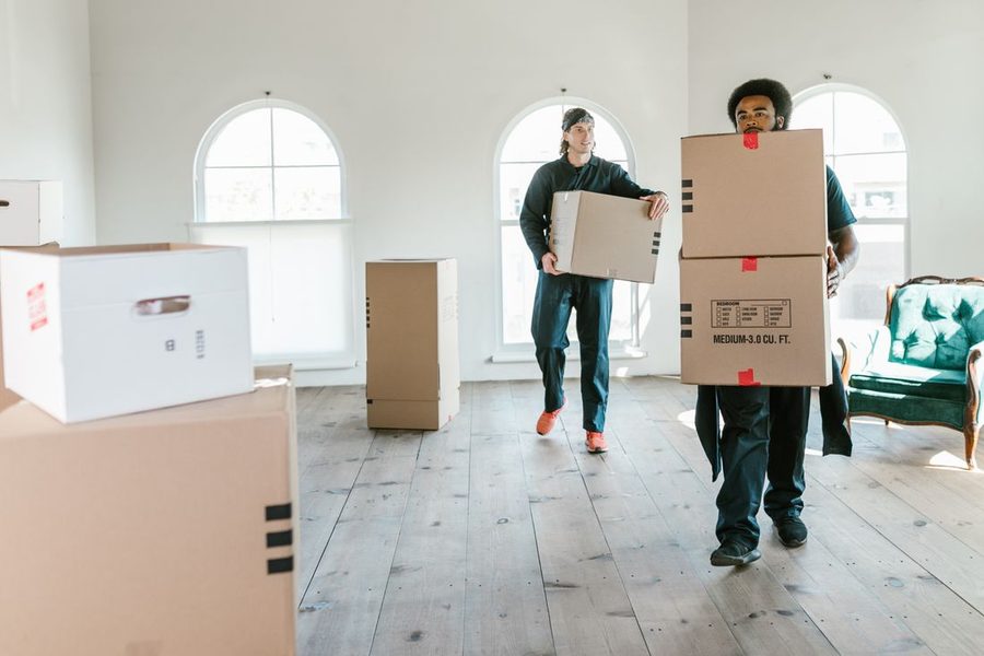 House Moving Houston movers at work in Houston