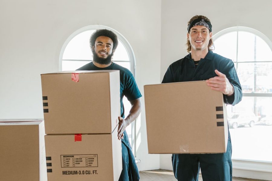 House Moving Houston movers at work in Houston