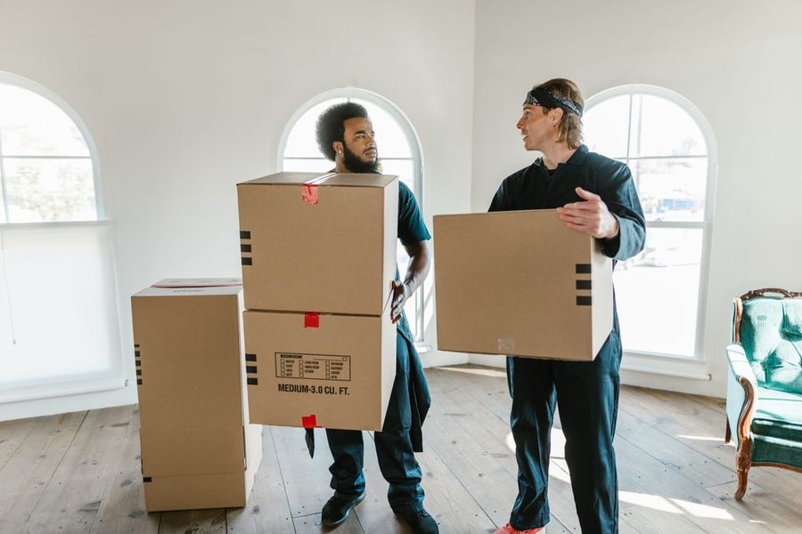 House Moving Houston movers at work in Houston